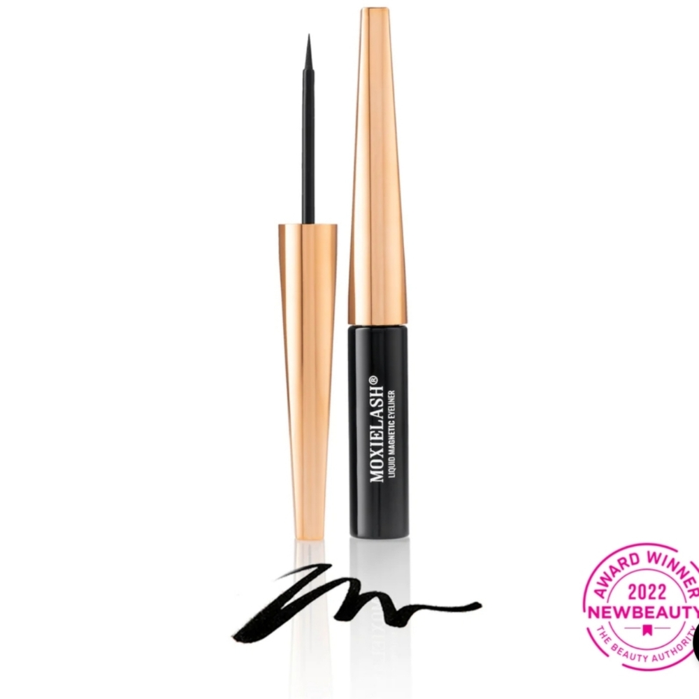 NIB MoxieLash Liquid Magnetic Eyeliner Black Full Size Bundle Of 2 - Picture 3 of 10